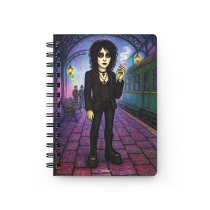 Goth Portrait Berlin - Spiral Bound Journal