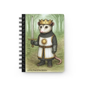 Arthur the Possum King of the Britains - Spiral Notebook | Monty Phython