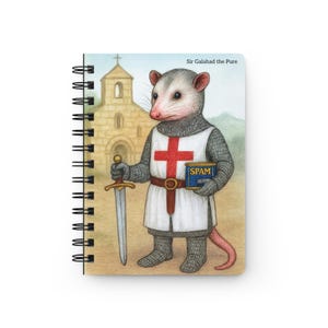 Sir Galahad de Zuivere - Spiraalnotitieboekje | Monty Python