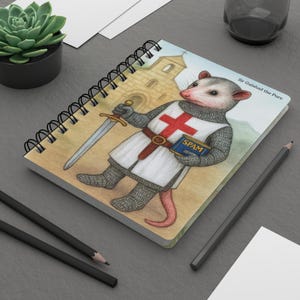 Sir Galahad the Pure - Spiral Notebook | Monty Python