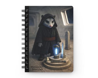 Arctic Sith Possum Spiral Bound Journal