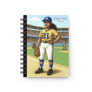 The Bluffton Boykins - Spiral Bound Softball Journal