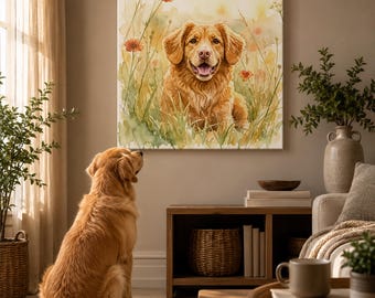 Retratos personalizados en acuarela, con fotos de mascotas, retratos digitales personalizados de perros, retratos de gatos, retratos personalizados de perros, arte conmemorativo personalizado para mascotas