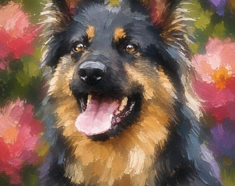 Cuadro texturizado de mascota a partir de una foto sobre lienzo enmarcado, impresión en lienzo o póster, regalos conmemorativos para perros y gatos.