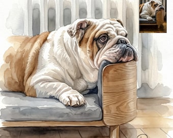 Retratos personalizados en acuarela, retratos de pareja con mascota, retratos de gatos, retratos de perros, arte conmemorativo para mascotas, regalo de aniversario para él, regalo de Navidad