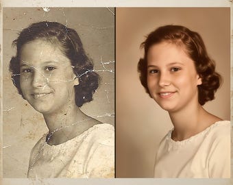 Old Photo Restoration & Colorization, Image Enhancement