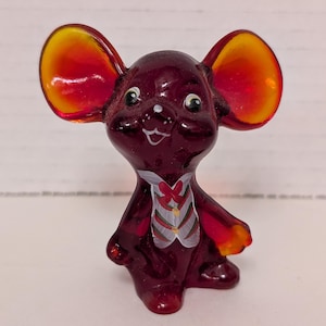 Fenton Glass Mouse - Etsy
