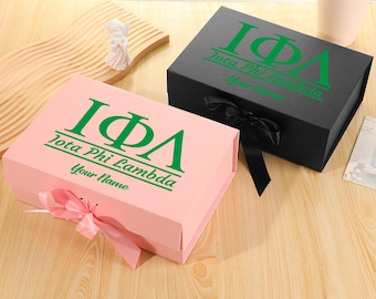 Personalized Iota Phi Lambda Gift Box,Sorority Gift Box,1929 Gift Box