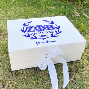 Personalized Zeta Phi Beta Gift Box,Sorority Gift Box,1920 Gift Box