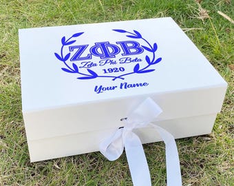 Personalized Zeta Phi Beta Gift Box,Sorority Gift Box,1920 Gift Box