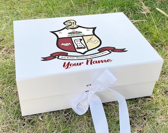 Personalized Kappa Alpha Psi Gift Box,Fraternity Gift Box,1911 Gift Box