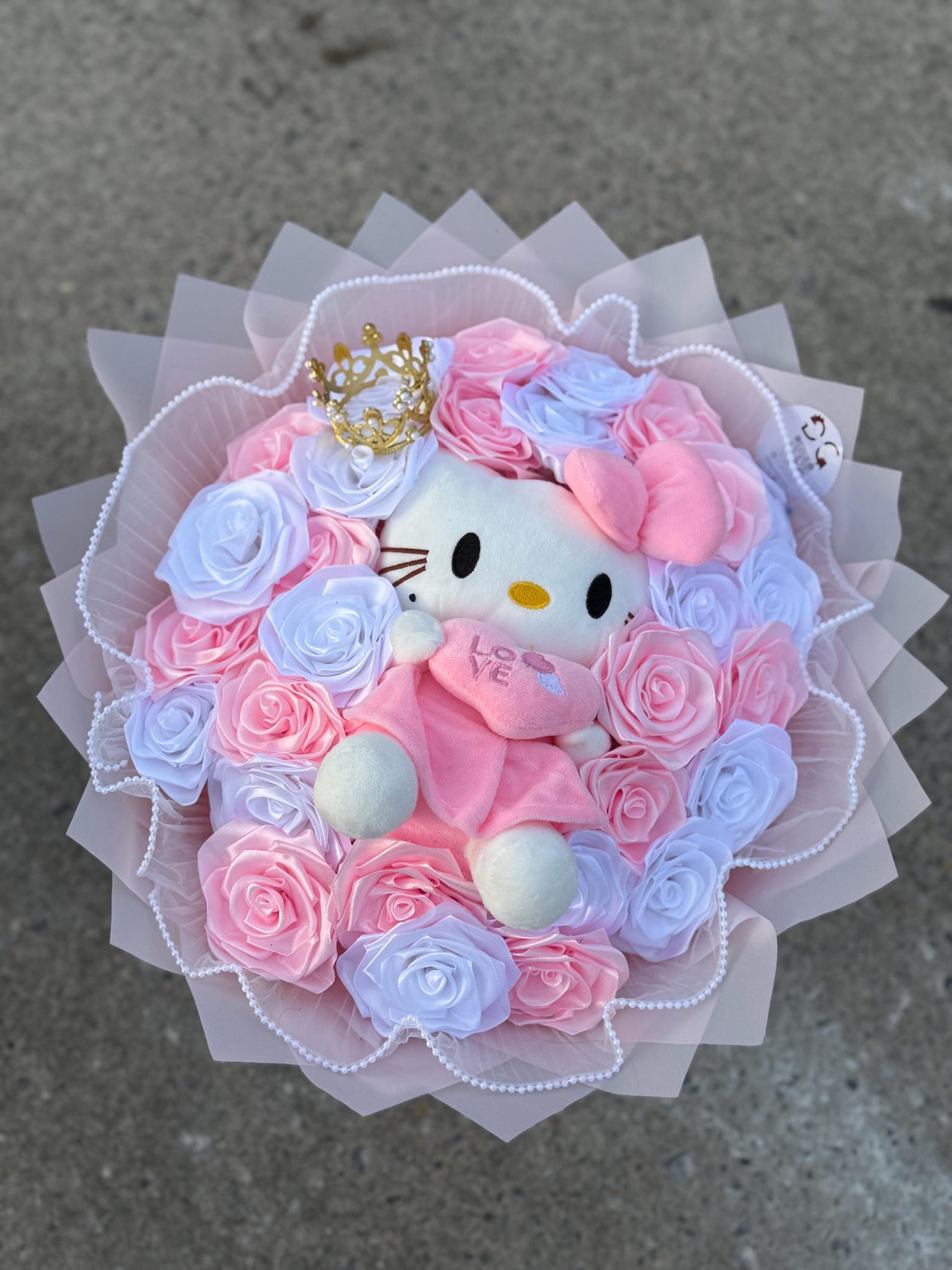 Hello Kitty Eternal Roses Bouquet - Etsy