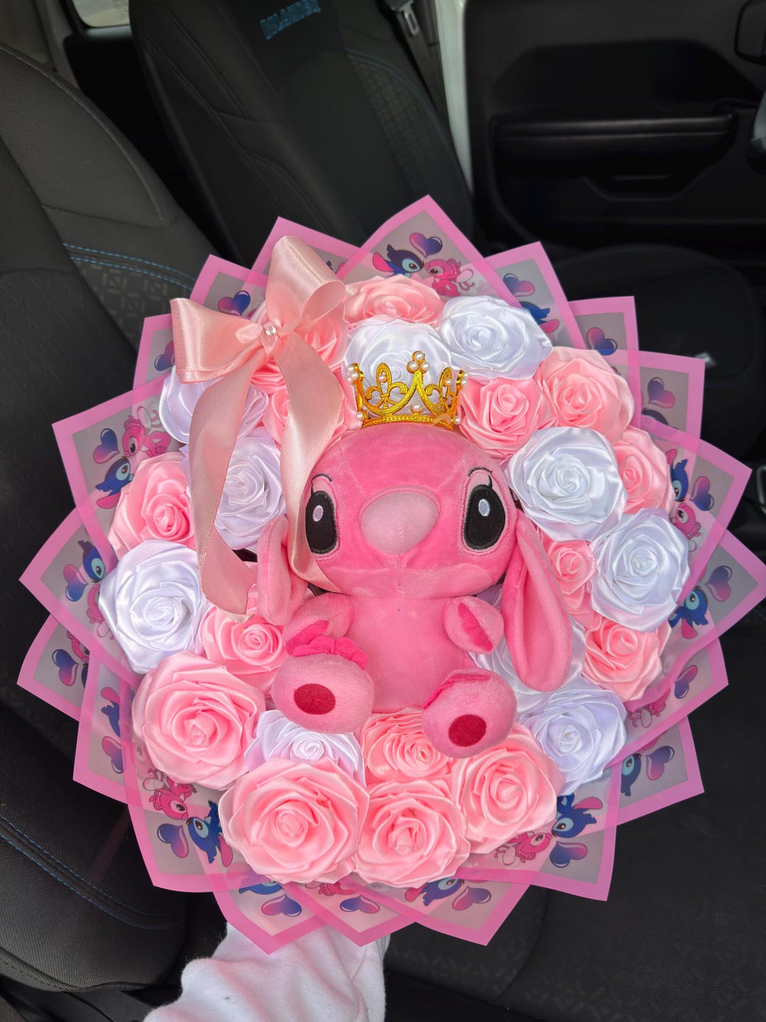 Stitch Eternal Roses Stitch Eternal Roses Bouquet / Anniversary/ Birthday Gift/ Valentine’s ...