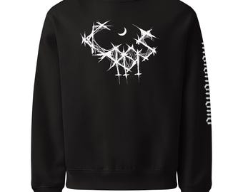 Übergroßes, schweres Sweatshirt