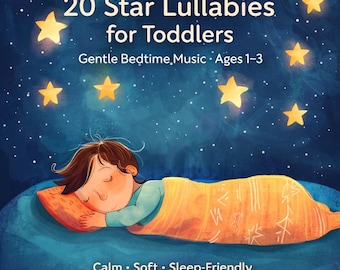 Ninna nanna per bambini in formato MP3, Musica per la nanna con stelle per bambini