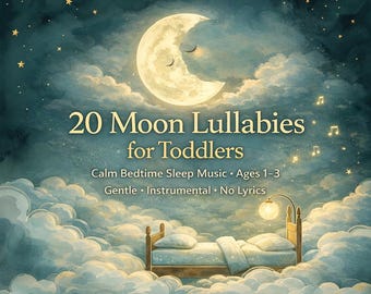 Ninne nanne lunari per bambini piccoli / Musica strumentale rilassante per la nanna (MP3)