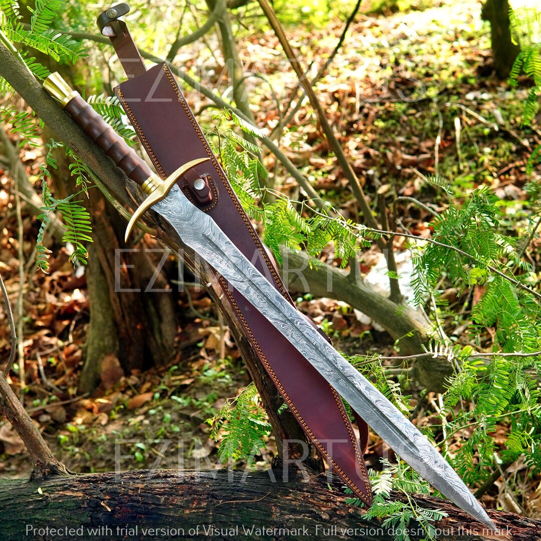 Viking Ritual Sword Viking Sword Replica – Norse Decorative Sword for Wall Display ...