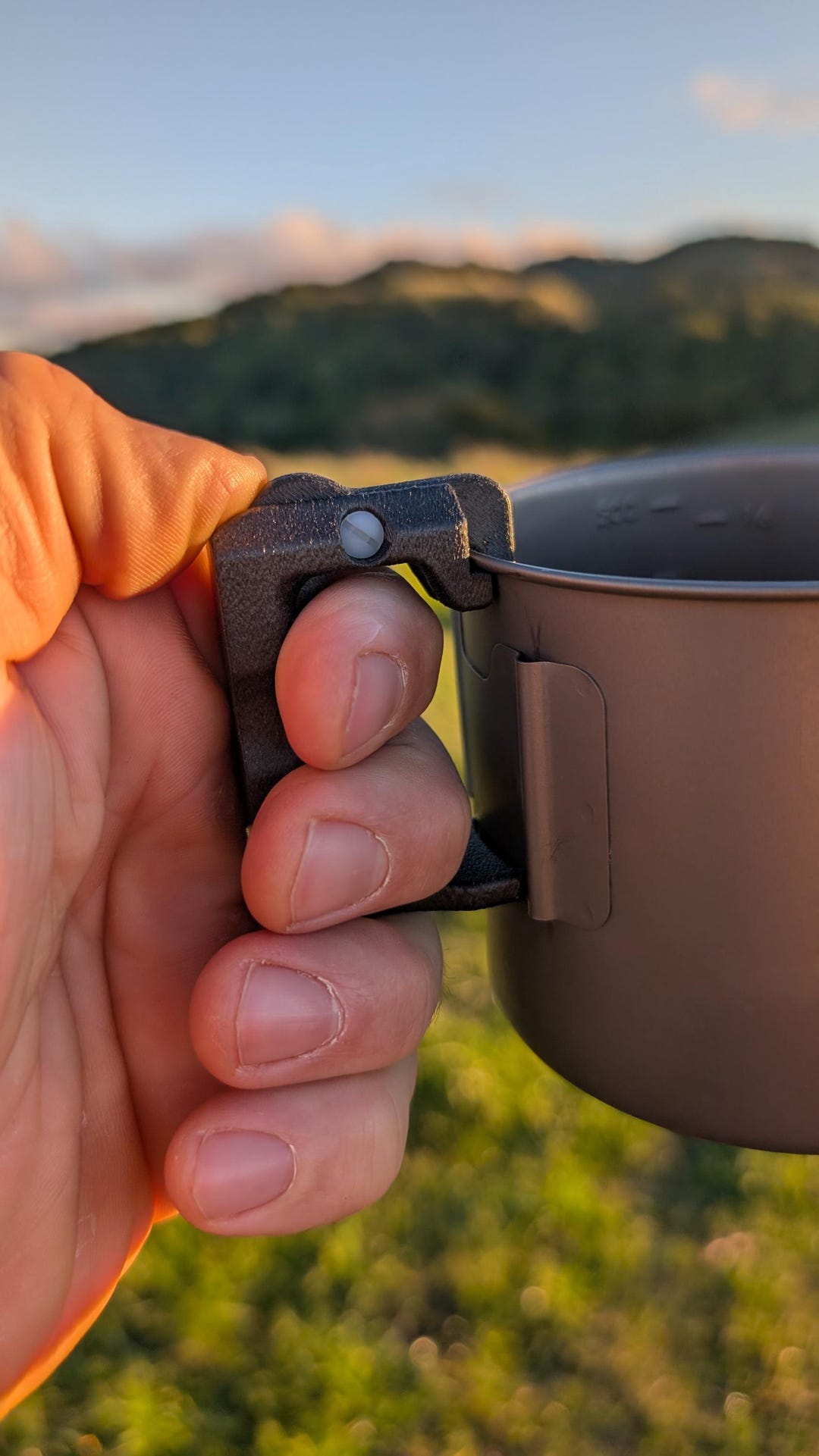 Hand Grab Pot Grandle - Ultralight Pot Grabber/mug Handle 3d-printed Carbon Fiber - Etsy