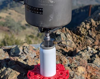 StoveBug - Air Horn Canister Carbon Fiber Stove Supports for Ultralight Backpacking