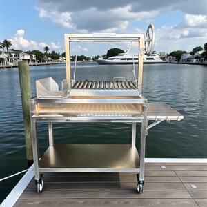 Heavy-Duty Argentine Grill – 304 Stainless Steel