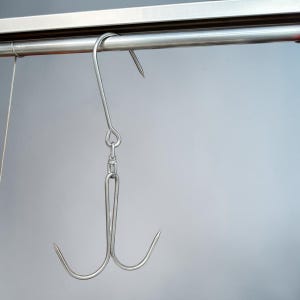Double Grill Hook - 304 Stainless Steel