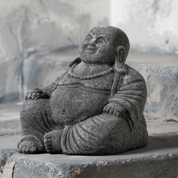 Small Laughing Buddha For Home or Garden