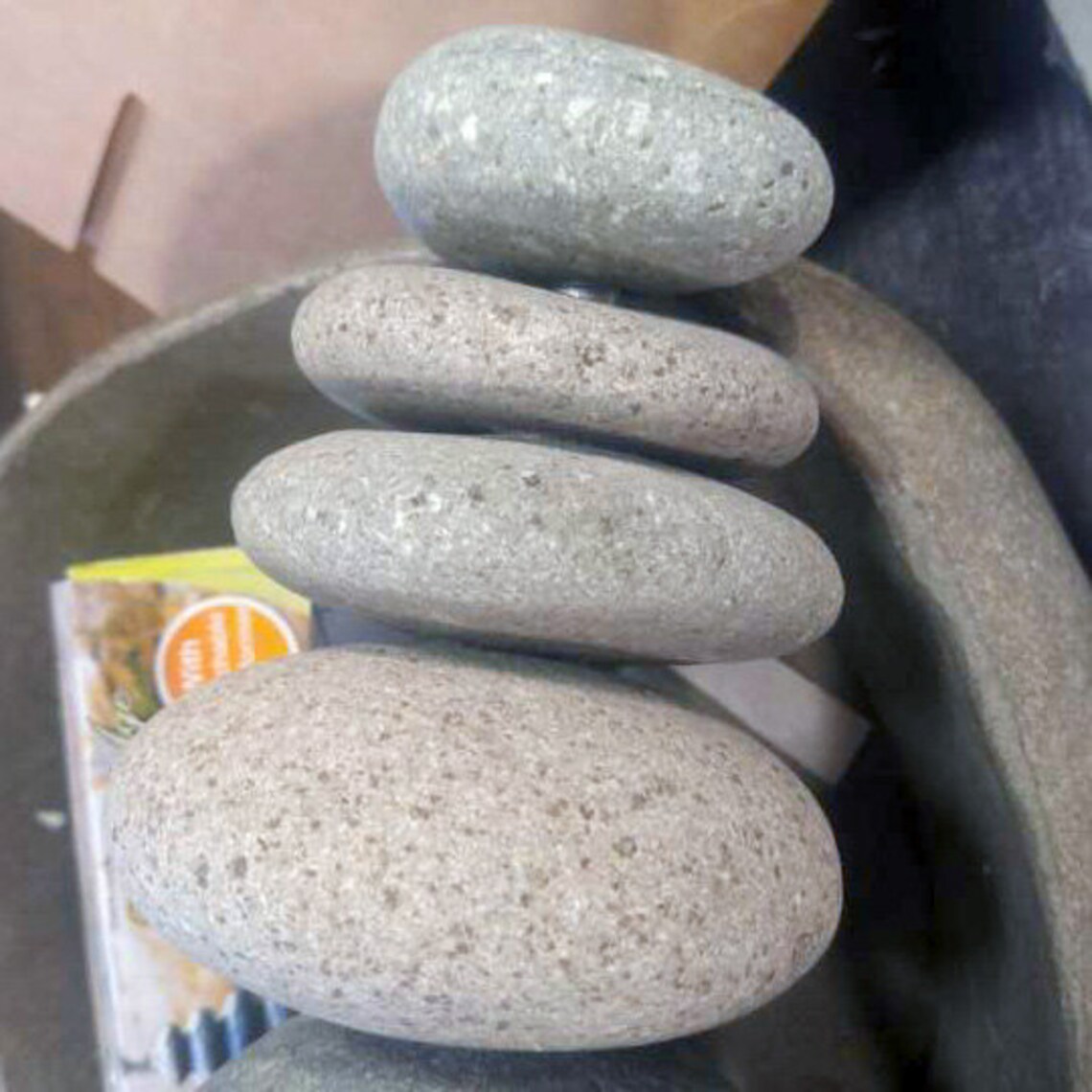 Natural Rock Cairn Water Fountain 5 Stones/ 7 Stones Rock Etsy