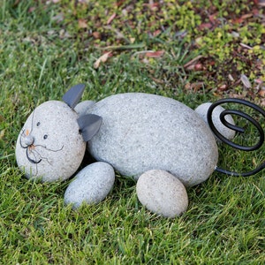 Adorable Stone Laying Cat - Etsy