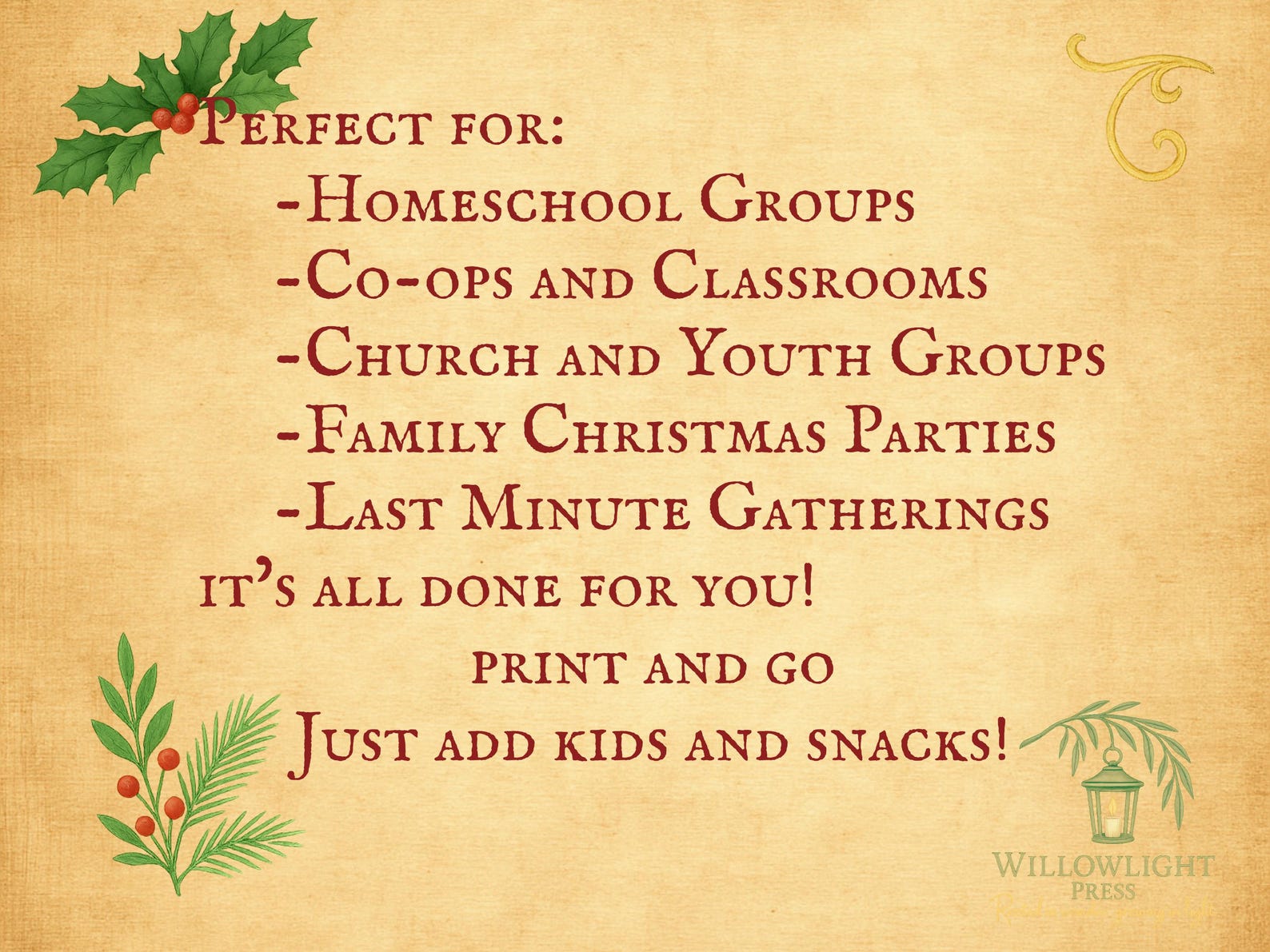 A Christmas Carol Reader’s Theater Script & Victorian Party Kit ...