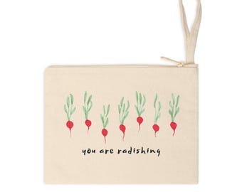Você está usando uma bolsa de acessórios Radishing.