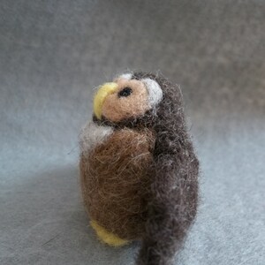 Owen Owl Felted Figurine image 2