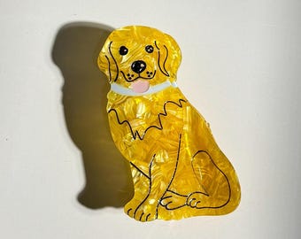 Golden Retriever Hair Claw,Pet Animal hair accessories,Gift for dog lovers