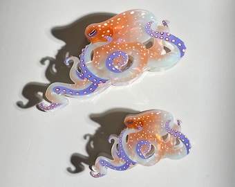 Ocean Octopus Hair Clip – Summer Sea Animal Accessory