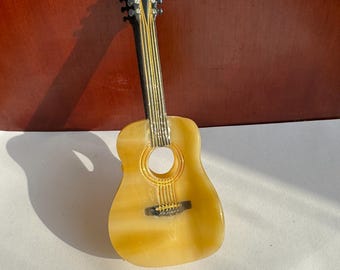 Solid Wood Guitar Hair Claw Clip,A gift for music lovers