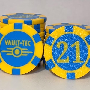 Fallout Poker Chip Set - Etsy