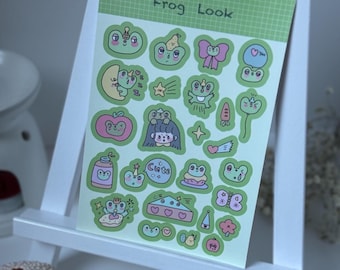 Animal Sticker Sheet – Planner & Journal Decals
