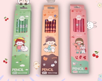 Pastel HB Pencils - "Nice Day" Collection (12 pcs)