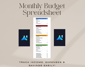 Financial Spreadsheet Planner