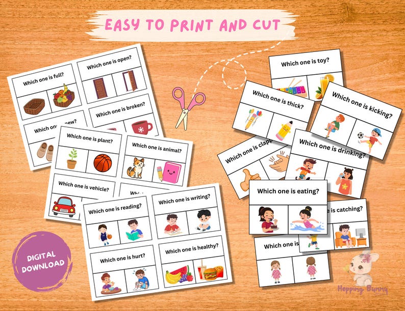 60 WH Questions Task Cards for Kids | Speech Therapy, ESL & Special ...