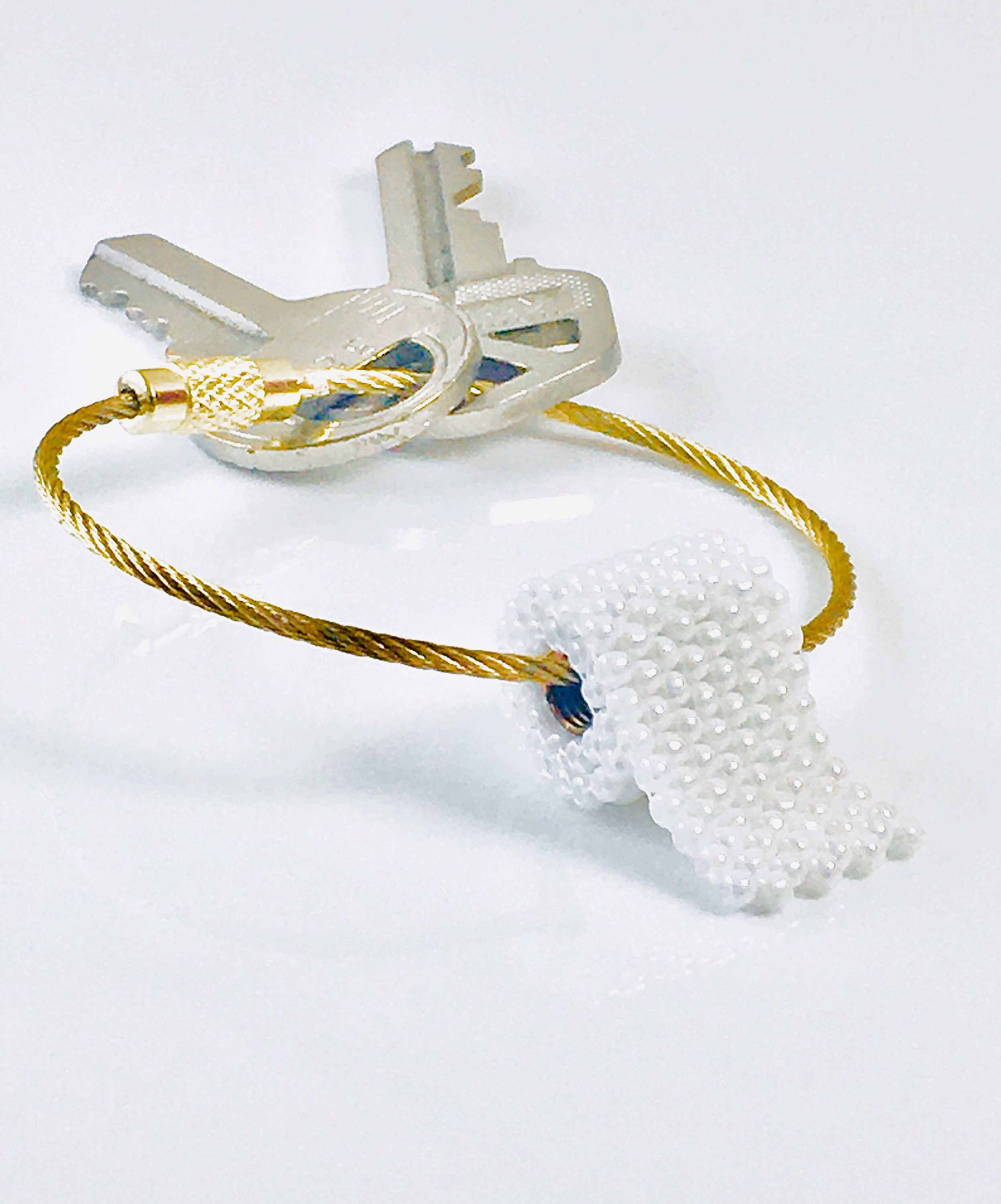 Funny Toilet Paper key chain FUN guy gift Auburn Toomer's Etsy