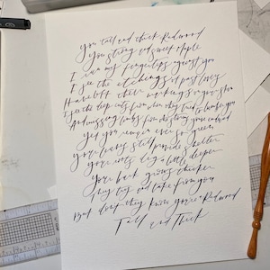 Long Passage Calligraphy // Long Quote Calligraphy // image 5