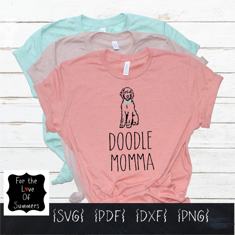 Doodle Mom SVG Goldendoodle for Cricut Silhouette Dog ...
