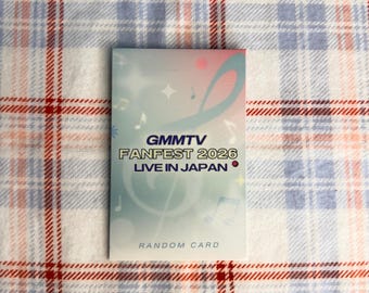 GMMTV Fanival Lucky Postcard | Random Pick | Choose Your Number