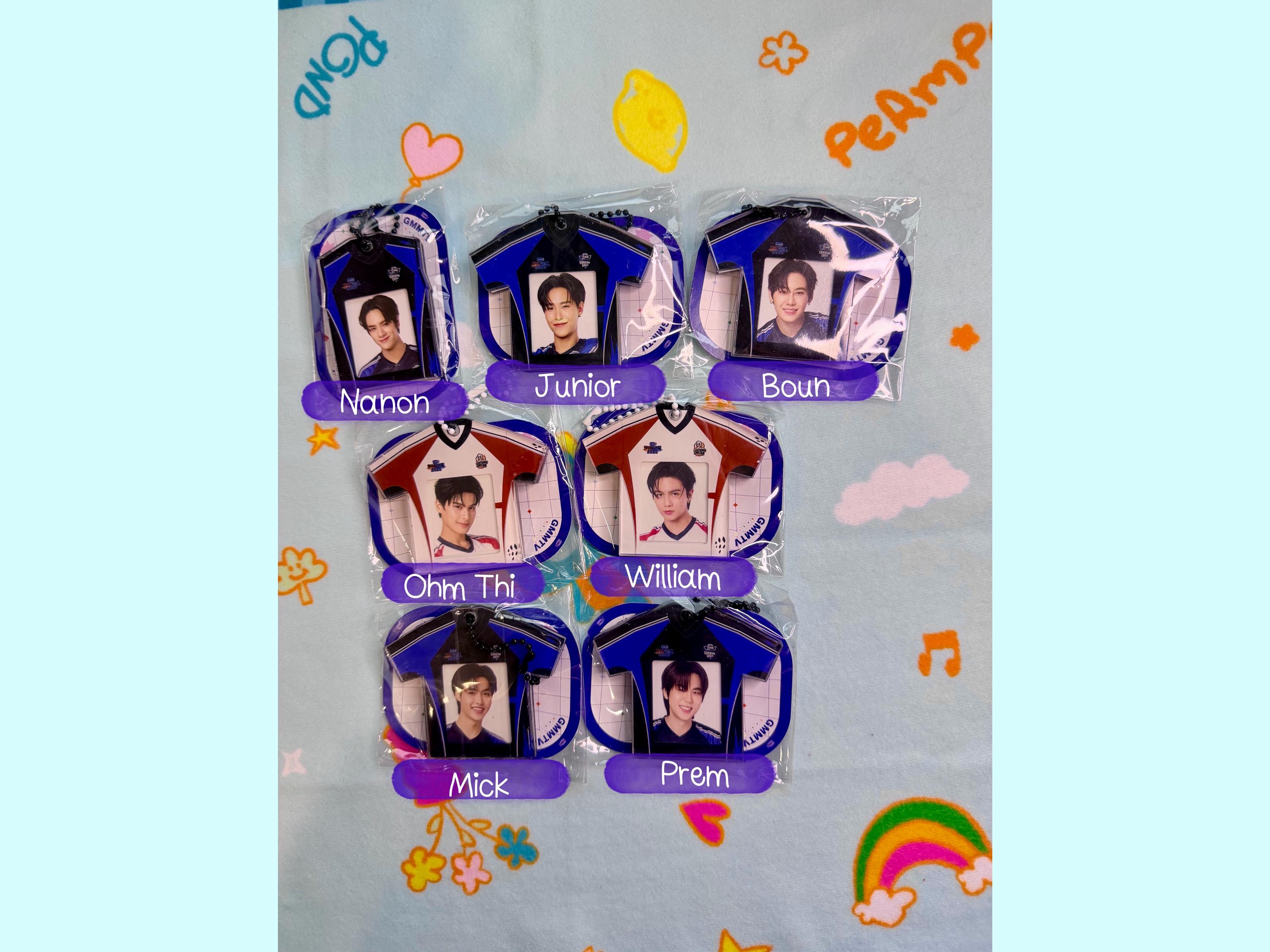 GMMTV Starlympics 2025 Gachapon Photocard Keychain | Official