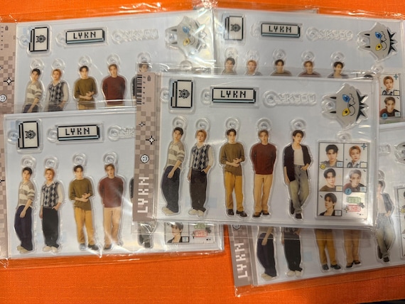 Acrylic Keychain | DIY Character Charm Set | Collectible Fan Gift