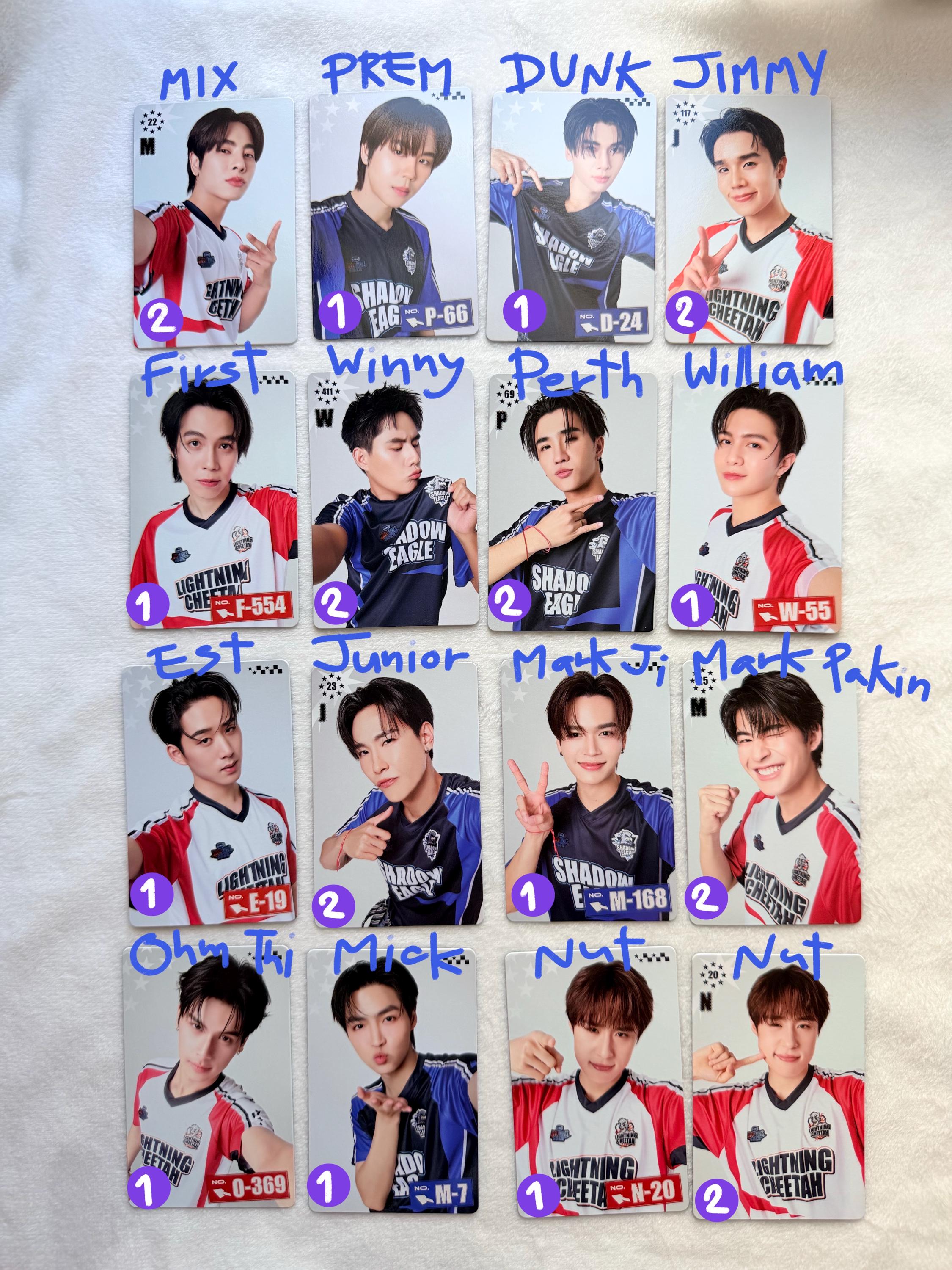 GMMTV Starlympics 2025 Boys Collectible Card | Choose Your