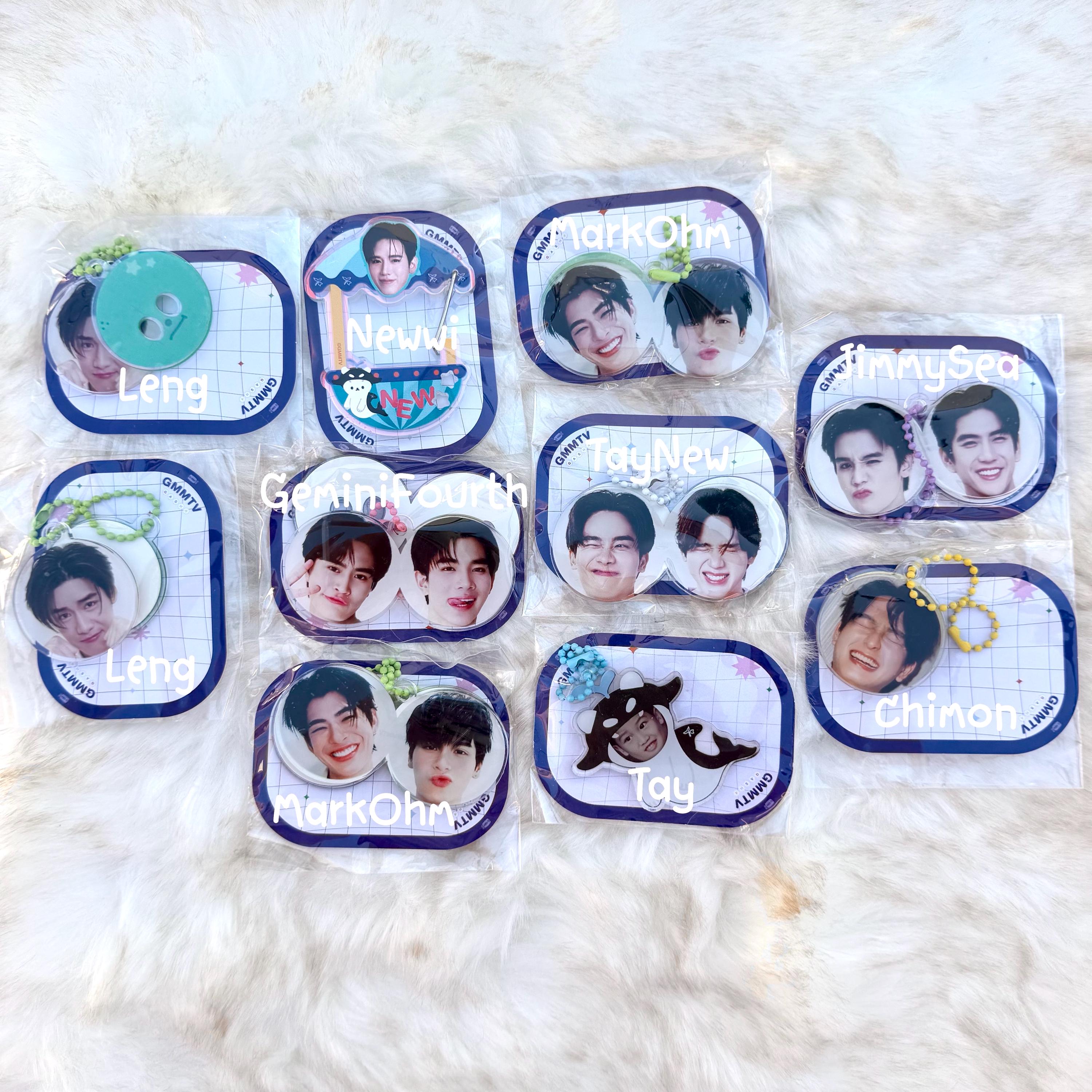 GMMTV Thai Actor Keychain | Official Gachapon Merch - Etsy