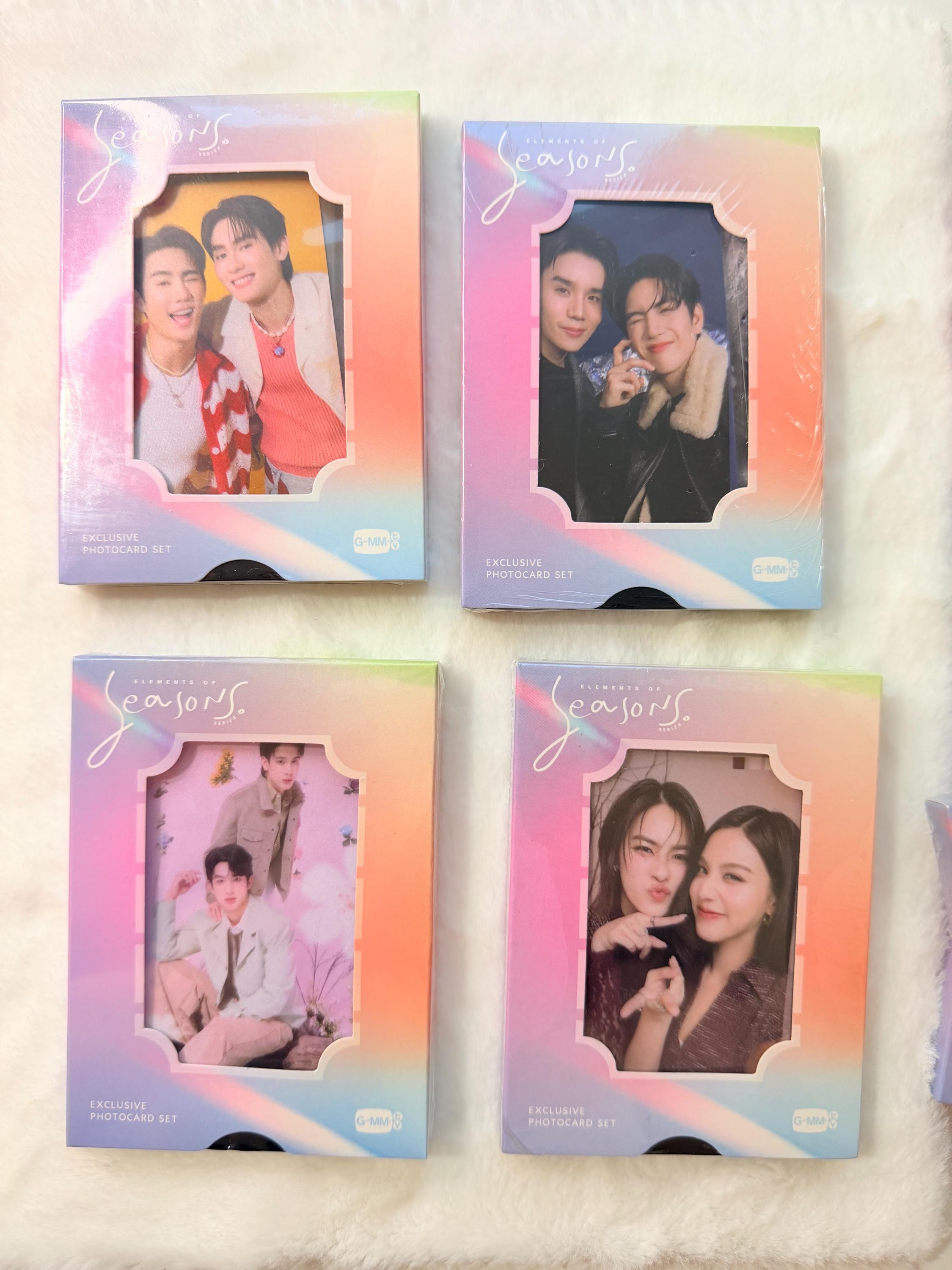 Elements of Seasons Photocard Set | Official GMMTV Merchandise | 9