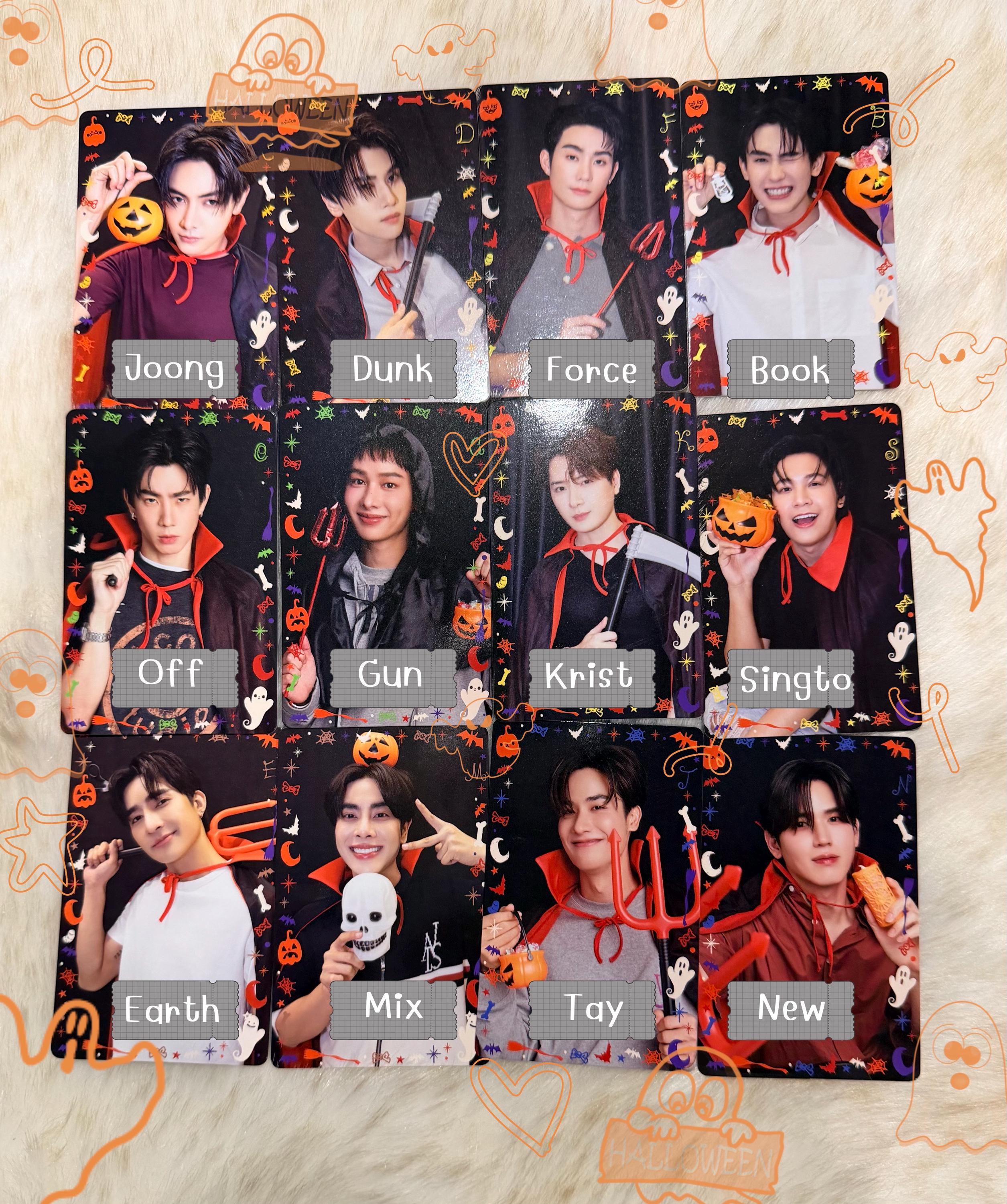 GMMTV Boys Collectible Card | Too Cute Too Spook Collection