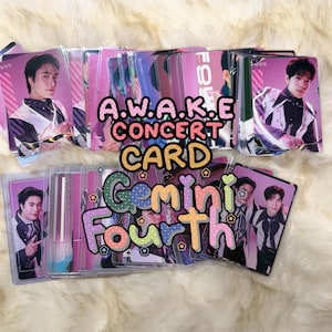 GMMTV-verzamelobject | GeminiFourth A.W.A.K.E-concertfotokaart | Willekeurig pakket6 of kies je kaart